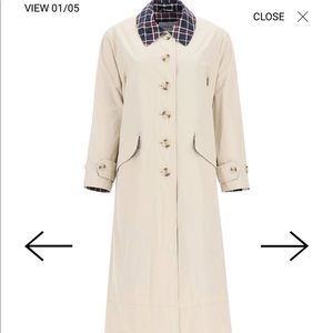 Barbour x Alexa Chung trench coat NWT